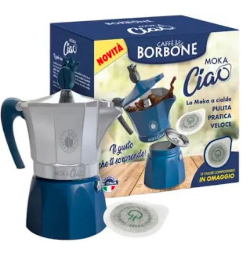 Moka Ciao - Borbone + 15 Cialde Omaggio
