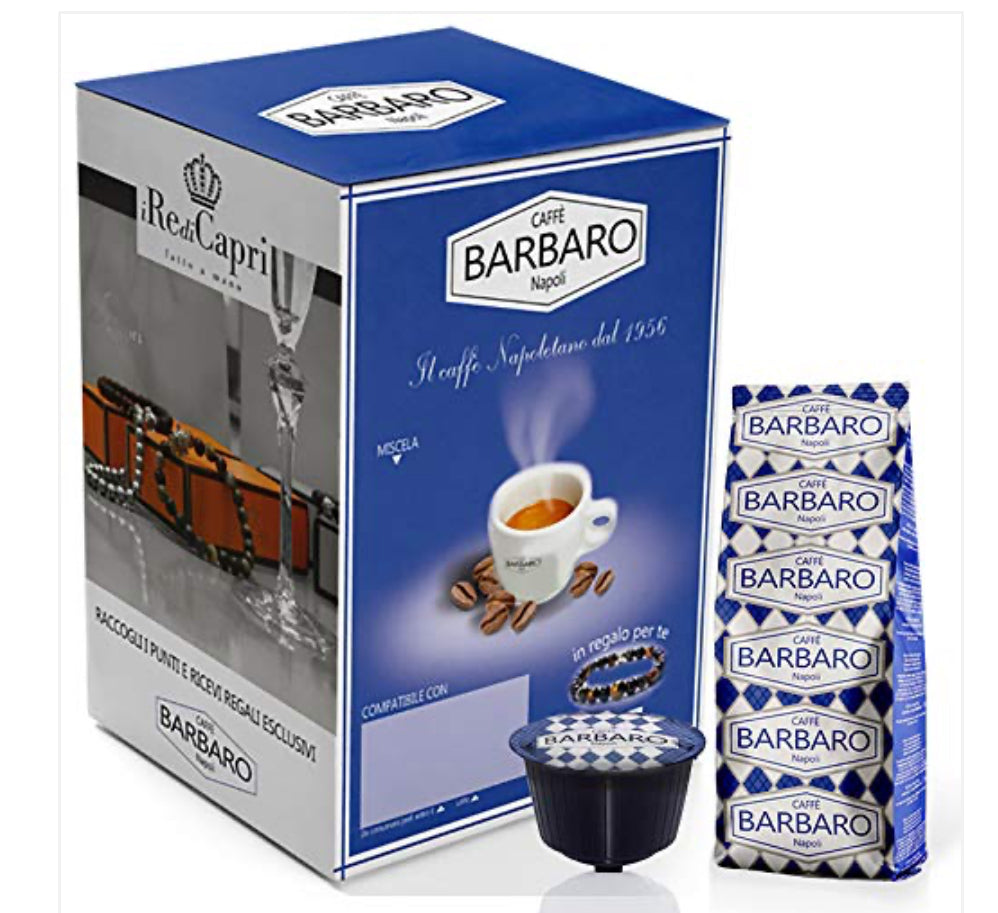 Caffè Barbaro | Miscela Cremosa Napoli | 100 Capsule