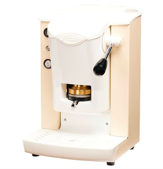 FABER COFFEE MACHINES | Modello Slot Plast | Macchina caffe a cialde ese 44mm | Pressacialda in ottone regolabile